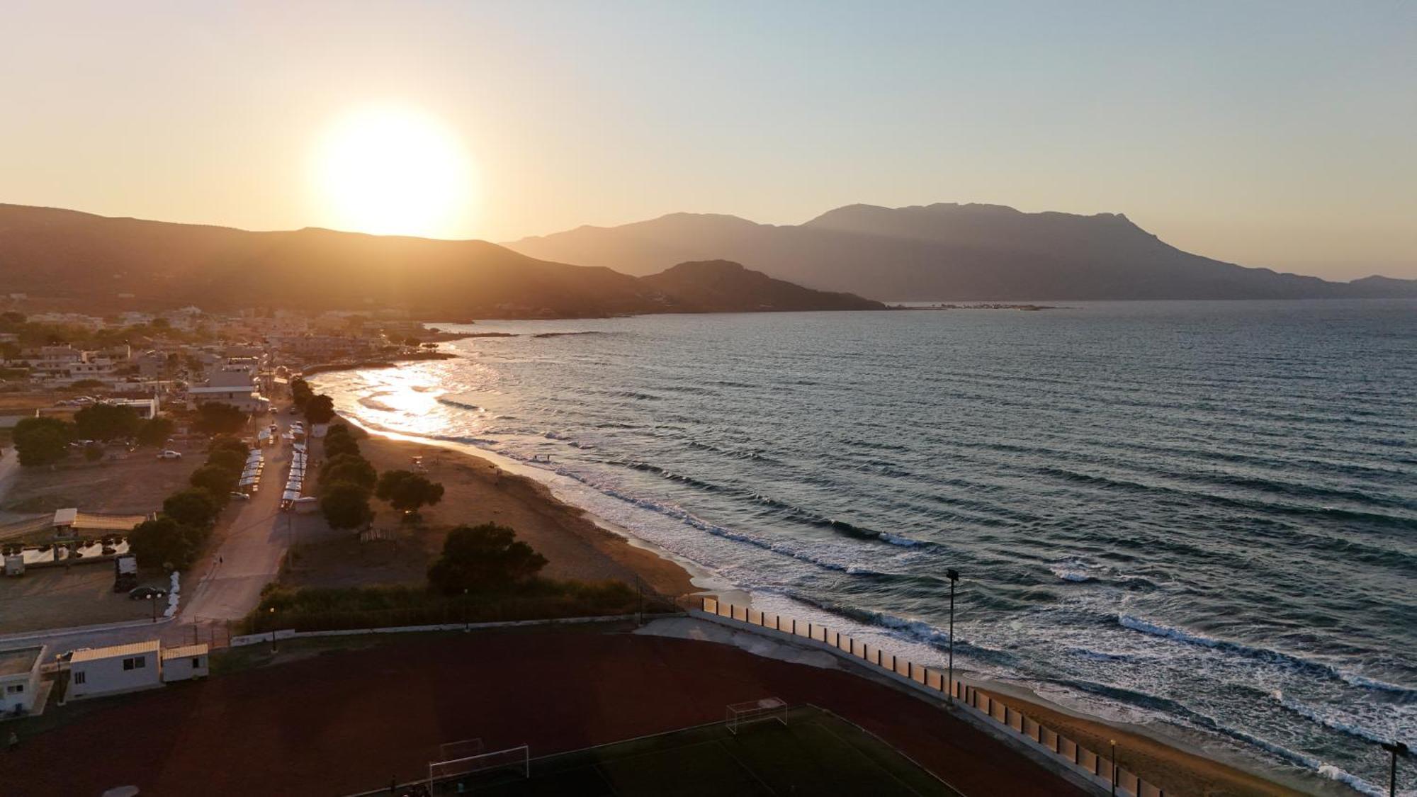 Galini Beach Hotel Kissamos Ngoại thất bức ảnh
