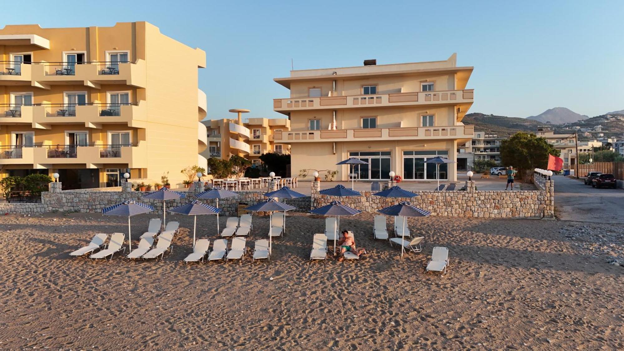 Galini Beach Hotel Kissamos Ngoại thất bức ảnh
